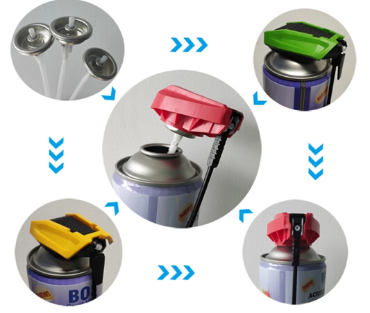 sprayhead with foldable tube Распылитель со складной трубкой