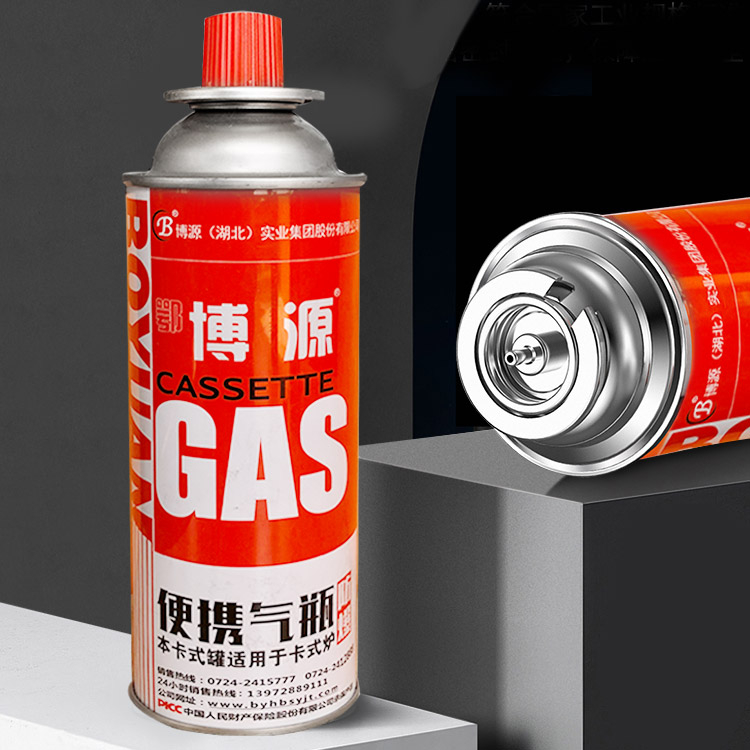 Бутановый газовый картридж для портативного гриля для барбекю - удобный и прост в использовании