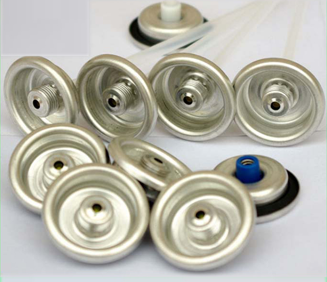 Клапан газового баллона с аэрозолем с внутренней резьбой на один дюйм