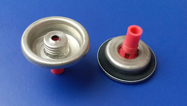 Винтовой клапан с однослойным или двойным слоем для баллона с бутаном