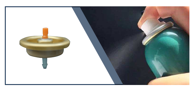 Алюминиевый аэрозольный клапан (для освежителя воздуха)